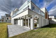 KREMSER WOHNDOMIZIL 4Zi- 97qm- Gartenwohnung, 2Bäder, Lift, Tiefgarage, in beliebter Grünruhelage