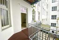 Museumsquartier: Erstbezug: Elegante 5,5 Zimmer-Altbauwohnung mit Balkon