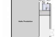 Vielseitige Gewerbehalle in zentraler Lage von Hard – ideal für Lager, Produktion & Werkstatt