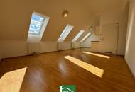 Freundliche DG-Wohnung in Sechshaus - 5 Gehminuten zu U4 und U6! Schlafzimmer in Hofruhelage!
