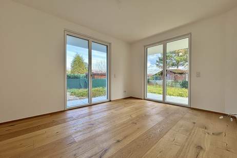 Preisreduktion &amp; Tiefgaragen-Stellplatz geschenkt! | Großzügige Outdoor-Area | ERSTBEZUG | einzigartige Architektur | Fußbodenheizung und Kühlung, Wohnung-kauf, 449.550,€, 1210 Wien 21., Floridsdorf