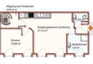 Smarte und lässige Büroräumlichkeiten | geschichtsträchtiger Ziegelaltbau | frisch renoviert | Klimaanlage