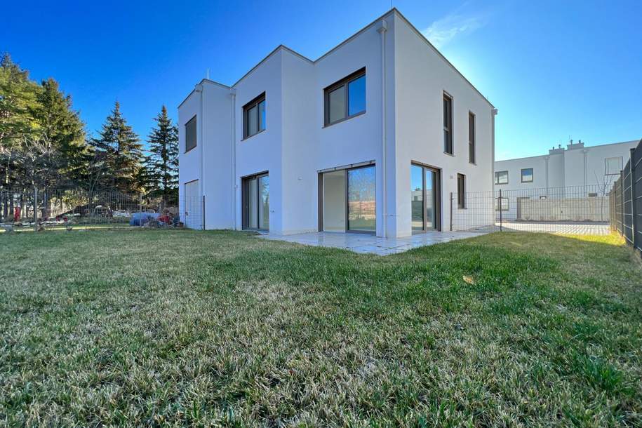 Neubau – Einfamilienhaus & energieeffizient: 5‑Zimmer‑Haus mit Keller und 2 Stellplätzen, Haus-kauf, 499.900,€, 2551 Baden