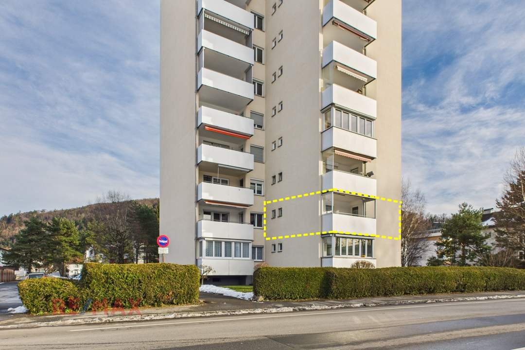 Kompakt, durchdacht, lebenswert - 3-Zimmer-Wohnung in Feldkirch/Gisingen