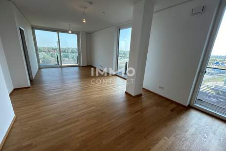 TrIIIple - Luxuriöse 2-Zimmer Wohnung mit 18 m² großem Balkon und Ausblick auf den grünen Prater!, Wohnung-miete, 1.580,01,€, 1030 Wien 3., Landstraße