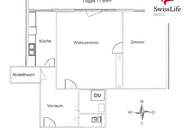 Sanierungsbedürftige 2 Zimmer Wohnung | Loggia ca.11,86m² | 1. Liftstock