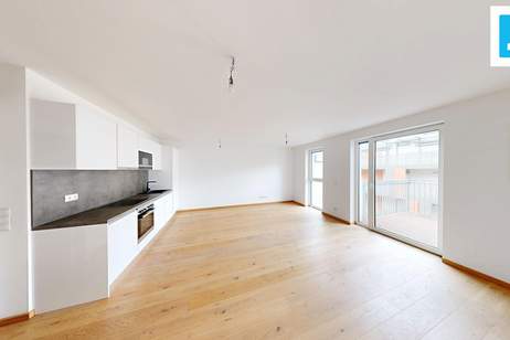 Wohnen mit Weitblick: Neuwertige Dachgeschosswohnung mit Balkon in Wien-Brigittenau, Wohnung-kauf, 570.000,€, 1200 Wien 22., Donaustadt
