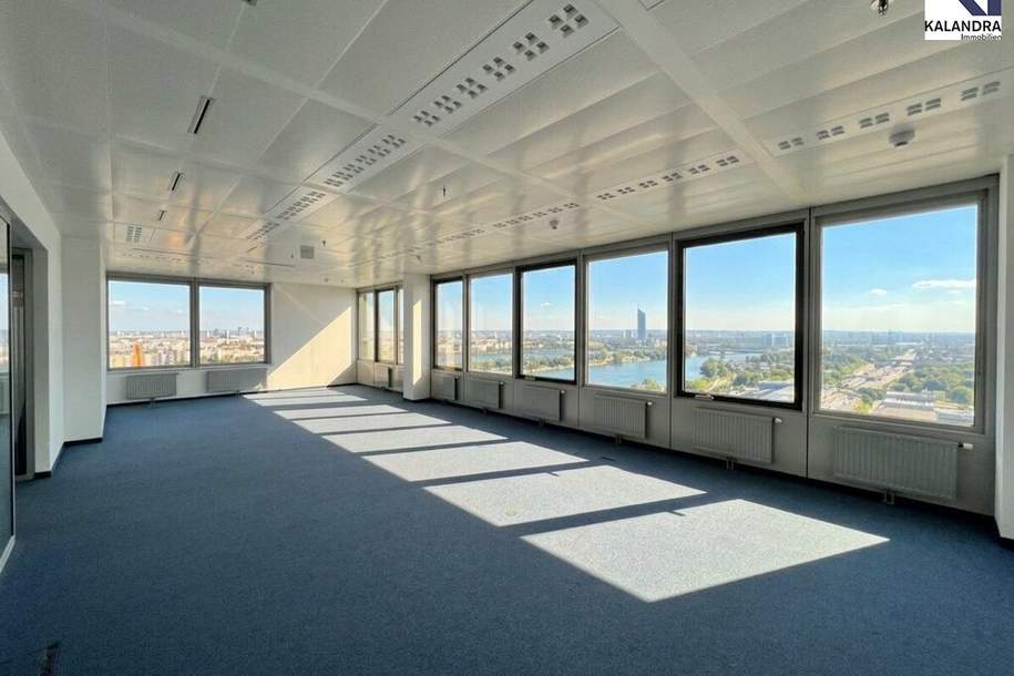 360 TOUR // BÜROFLÄCHE im ARES TOWER, Gewerbeobjekt-miete, 30.586,01,€, 1220 Wien 22., Donaustadt