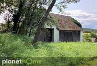 Bauland mit landwirtschaftlichem Gebäude und Altbaumbestand