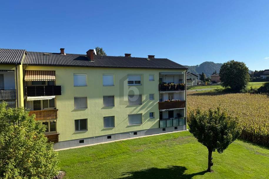 WUNDERSCHÖNER AUSBLICK AUF DEN GRIFFNER SCHLOSSBERG, Wohnung-kauf, 169.900,€, 9112 Völkermarkt