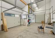 Moderne Gewerbeimmobilie in Untersiebenbrunn mit Garten, Sauna &amp; 2 Garagen zu kaufen!