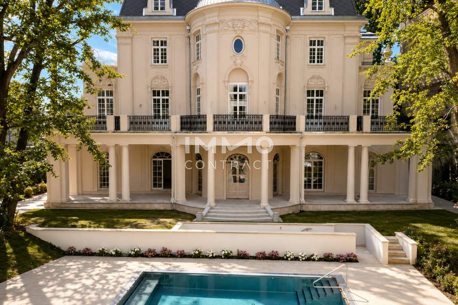 PALAIS PICK - Private Garden Estate: Luxury Residence with 490sqm Garden & Pool, Wohnung-kauf, 1190 Wien 19., Döbling