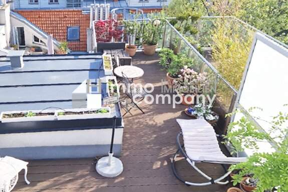 Relaxen mitten in der Stadt! Sympathische, helle Dachgeschoss Maisonettenwohnung mit Balkon und Terrasse - freier Blick über Wien, Wohnung-kauf, 978.000,€, 1030 Wien 3., Landstraße
