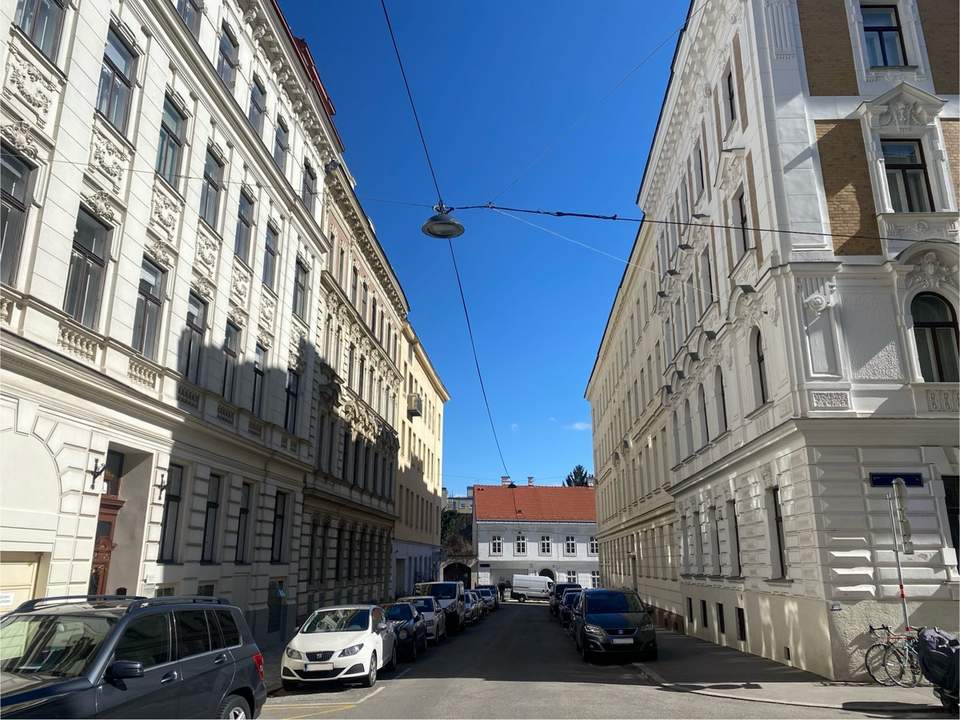 RESERVIERT - Investment - Chance - Anlage ALTBAU 3 Zimmer Balkon-Wohnung - WÄHRING