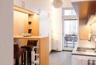 Balkon-Altbauwohnung 3 Zi und 21m² Balkon in Hofruhelage