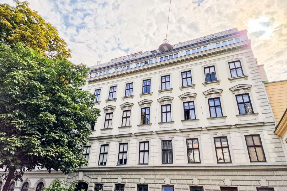 Altbaufläche zum selber gestalten beim Bennoplatz, Wohnung-kauf, 269.000,€, 1080 Wien 8., Josefstadt