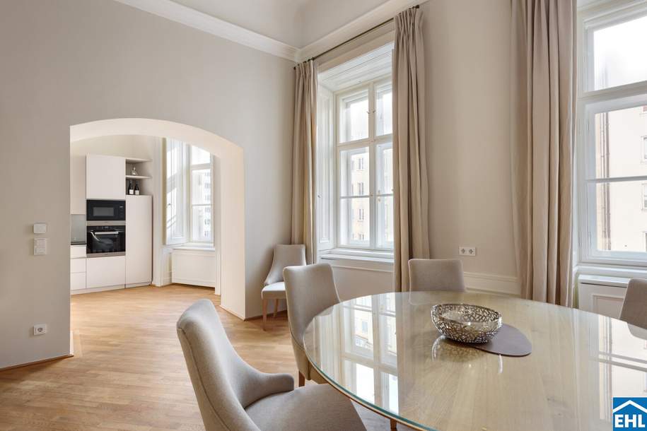 Vollmöblierte Altbauwohnung im Herzen der Wiener Innenstadt, Wohnung-miete, 4.280,00,€, 1010 Wien 1., Innere Stadt