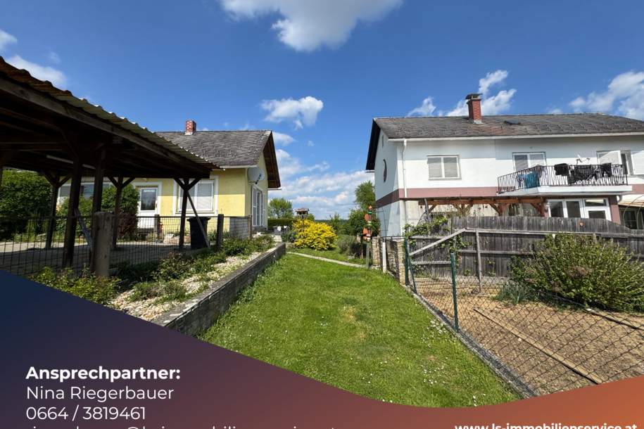 Ein ruhiger Rückzugsort mit Möglichkeiten – zwei Wohnhäuser auf großzügigem Grund, Haus-kauf, 224.000,€, 8294 Hartberg-Fürstenfeld