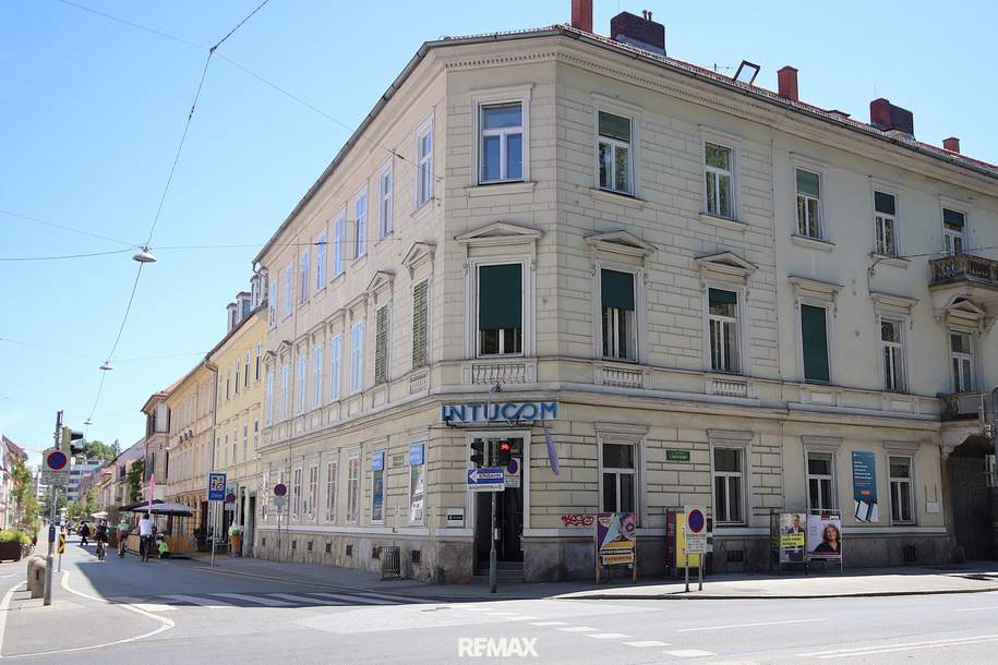 Repräsentative Büro und Geschäftsfläche in UNI Nähe, inkl. Parkplatz!, Gewerbeobjekt-miete, 2.481,38,€, 8010 Graz(Stadt)