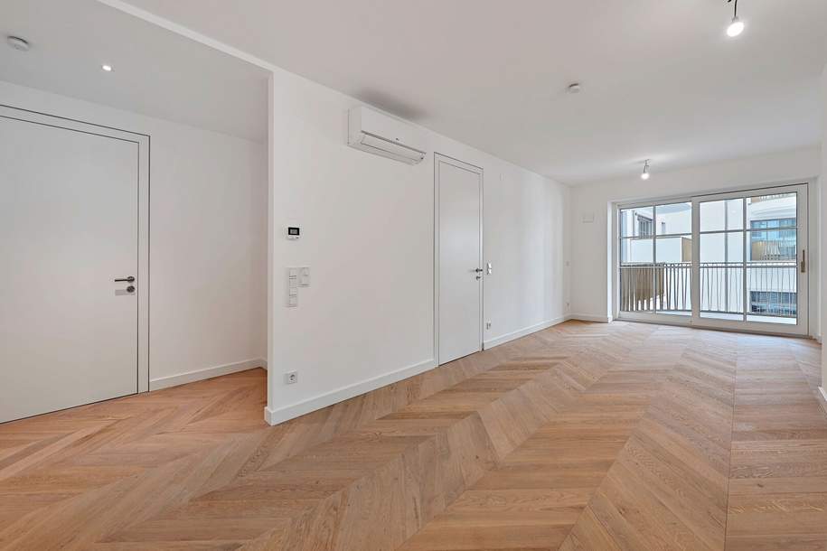THE FUSION! Zentral begehbarer, hofseitiger Zwei-Zimmer-Erstbezug, Wohnung-kauf, 590.000,€, 1040 Wien 4., Wieden