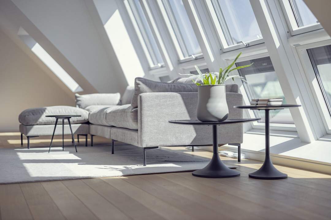 Exklusive Luxus-Dachgeschoss-Maisonette mit 2 Terrassen & Traumblick in Margareten!