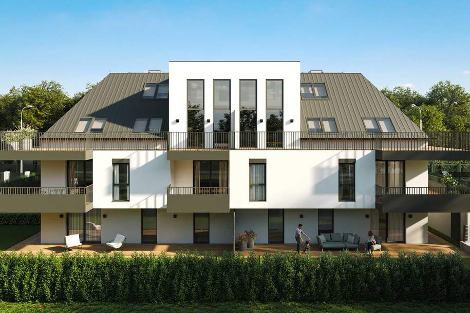 Süd-ostseitiger 3 Zimmer Gartentraum mit großer Terrasse in Ruhelage | Provisionsfrei, Wohnung-kauf, 484.200,€, 1210 Wien 21., Floridsdorf
