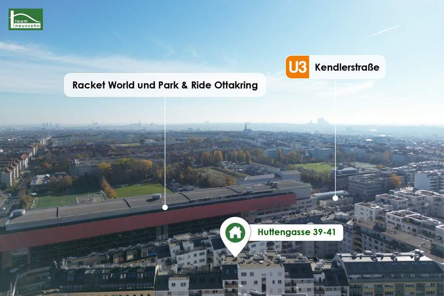Hochwertige Neubauwohnung mit Loggia direkt bei der U3 Kendlerstraße! Ab sofort beziehbar!, Wohnung-miete, 739,00,€, 1160 Wien 16., Ottakring