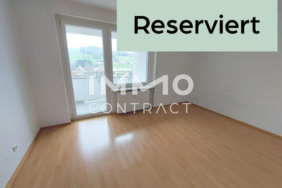 ca. 50m² Wohnung mit Ausblick / Loggia/Lift in Steyr -Ennsleite, Wohnung-miete, 517,03,€, 4400 Steyr(Stadt)