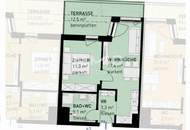 Provisionsfreie 2-Zi Erstbezugswohnung mit Terrasse, Tiefgarage & U-Bahn Nähe in 1220 Wien!