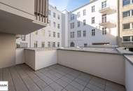 ab Juni: 2 Zimmerwohnung mit großer Innenhof-Terrasse: zentrumsnah & dennoch ruhig!