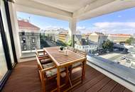 REDUZIERT! Top Lage! Neubau (2021) Dachgeschosswohnung mit Terrasse und Panoramafenster ++ Weitblick über Wien ++ Komplett Eingerichtet und Bezugsfertig ++ Dachgeschossneubau