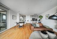 Penthouse im 34. OG mit Terrasse I 360° Wienblick I Designküche I TG Platz mit E-Ladestation