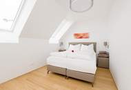 Exklusive Dachgeschosswohnung mit 2 Terrassen nahe Augarten – Ruhelage &amp; Fernblick