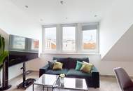 Bereit für die Airbnb Vermietung! Helle DG-Wohnung | 1,5 Zimmer in 2 Himmelsrichtungen ausgerichtet