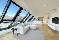 NASCHMARKT HIGHLIGHT | Exklusive Maisonette mit Panoramablick I U-Bahn Nähe I Terrasse &amp; Wintergarten I großzügige Wohnküche I hochwertige &amp; moderne Ausstattung