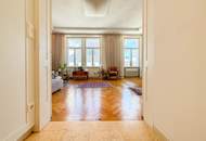 Fantastische Altbauwohnung in prachtvollem Jugendstilgebäude direkt am Naschmarkt