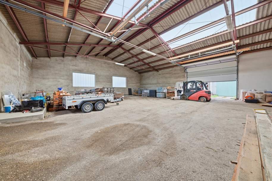 Vielseitige Gewerbe- und Wohnliegenschaft: Hallenflächen, Wohngebäude und großzügiges Grundstück – Jetzt Top Preis sichern!, Haus-kauf, 199.900,€, 2034 Mistelbach