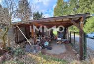 Sonniges Grundstück mit Gartenhütte