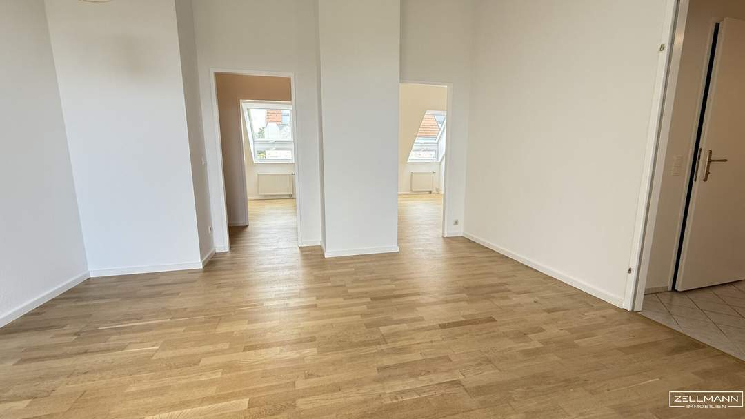 Dachgeschossperle - 3 Zimmer mit Terrasse in Ruhelage | ZELLMANN IMMOBILIEN