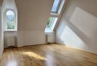 Dachgeschoss-Turm-Wohnung mit 5 Meter Raumhöhe | ca. 2.000 m² Garten zur allgemeinen Nutzung I freie Mietzinsbildung I
