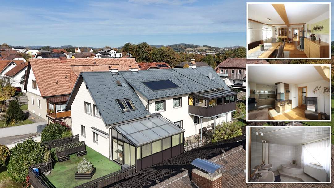 Wohnhaus mit 8 Zimmern auf 269 m² Wohnfläche in Pregartner Ruhelage