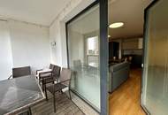 Möblierte 2 Zimmer mit Loggia, Fitness &amp; Sauna im Haus nahe UNO-City / VIC!