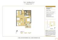 "The Ambassy" im Botschaftsviertel - möblierte Zweizimmerwohnung mit Loggia und Balkon!