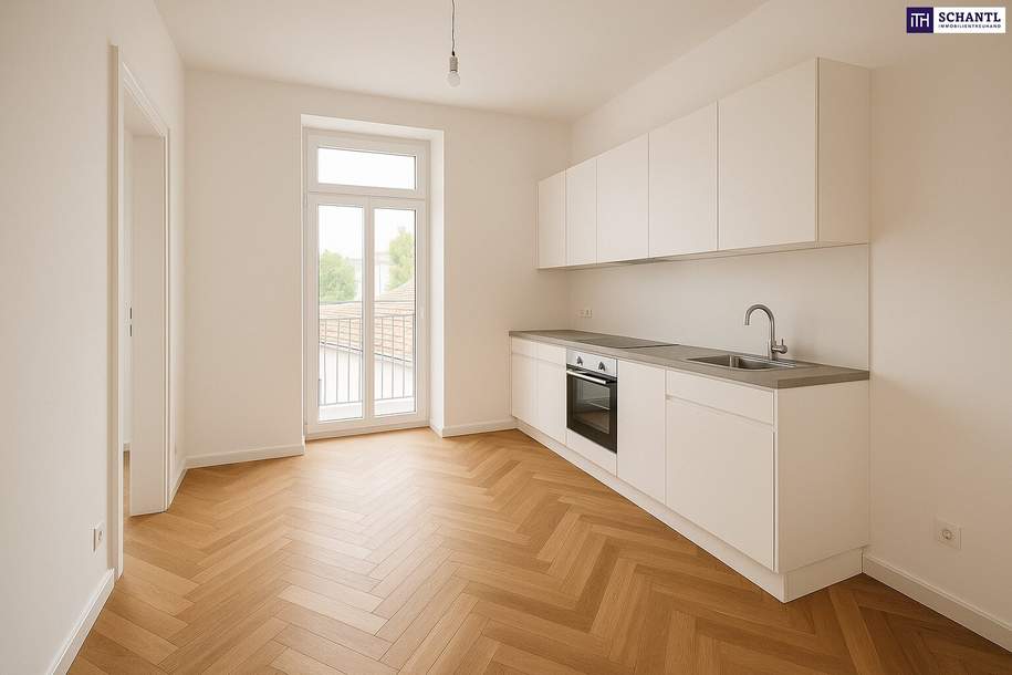 ***Ein Zuhause zum Verlieben – stilvoll saniertes Altbaujuwel mit 3 Zimmern, Klimaanlage, Terrasse &amp; edlem Fischgrätparkett - überzeugen Sie sich selbst bei einer Besichtigung***, Wohnung-kauf, 449.000,€, 1160 Wien 16., Ottakring