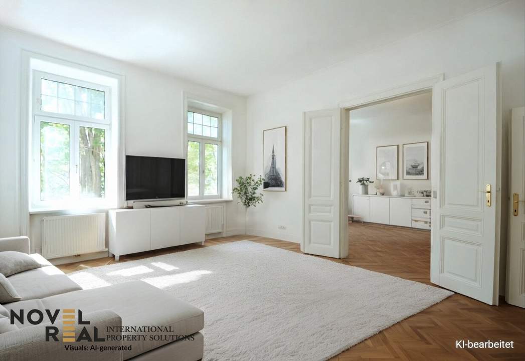 Stilvolles Wohnen in bester Lage - 3 Zimmer mit Loggia