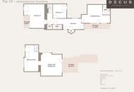 Exklusive Maisonette-Dachgeschosswohnung mit drei Terrassen &amp; Masterbereich