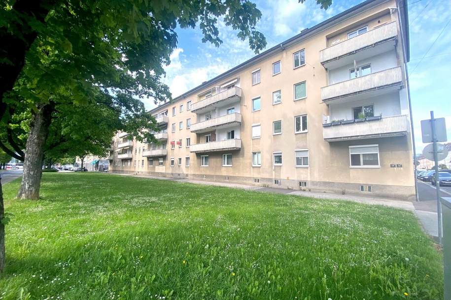 Leistbare Wohnung mit Gestaltungsbedarf in 4040 Urfahr, Wohnung-kauf, 235.000,€, 4020 Linz(Stadt)
