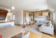 Wohnen auf zwei Ebenen | großzügige Maisonette mit zwei Freiflächen in Schwechat
