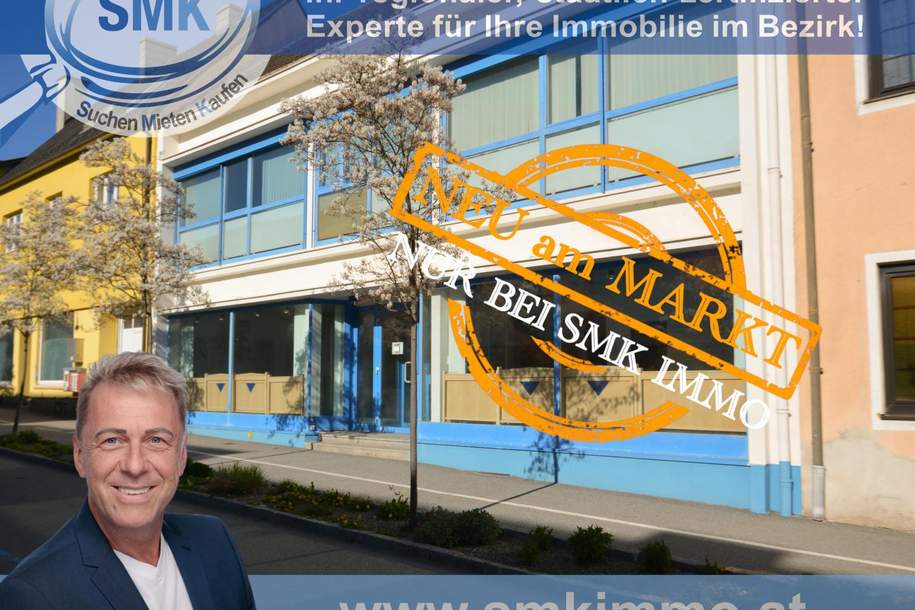 Attraktives Gewerbeobjekt in gut sichtbarer Lage!, Gewerbeobjekt-kauf, 255.000,€, 3950 Gmünd