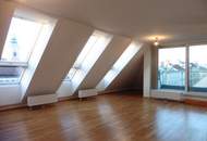 Zieglergasse: Top-moderne DG-Wohnung mit westseitiger Terrasse - Eine Ebene!!
